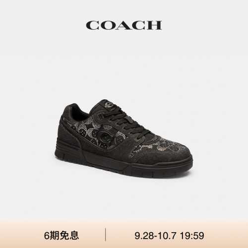 【新款】COACH/蔻驰男女同款老花SOHO运动鞋低帮鞋休闲鞋高级感