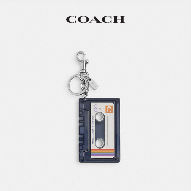 COACH/蔻驰男士磁带盒手袋挂件包挂配饰装饰精致高级气质