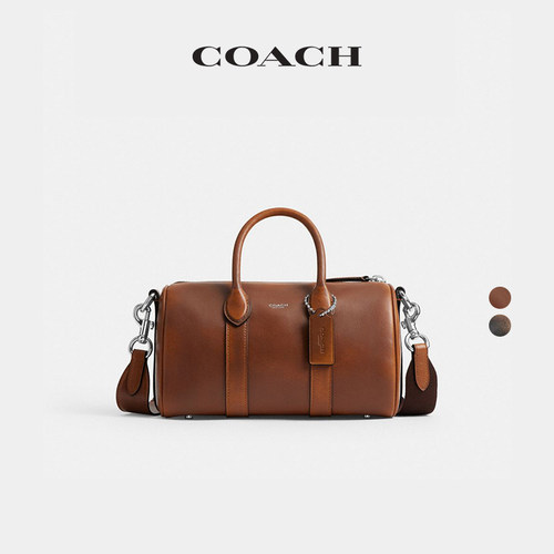 【新款】COACH/蔻驰男女同款COMPASS 25号手袋单肩包斜挎包高级