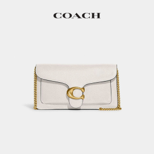 COACH/蔻驰女士TABBY链带手拿包斜挎包牛皮革质感高级休闲