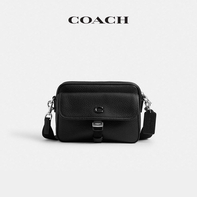COACH/蔻驰男士KNOX CAMERA手袋斜挎包单肩包通勤