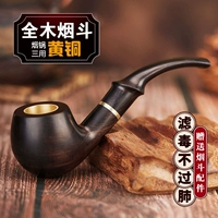 Импортный старомодный высококлассный мундштук из сандалового дерева ручной работы