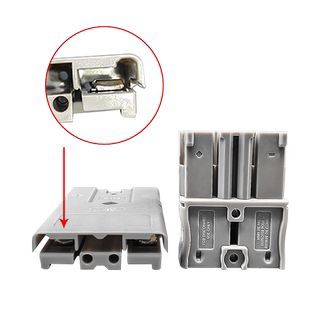 75X两极插头2+4锂电池充电头重型电源公母快速拔插连接器