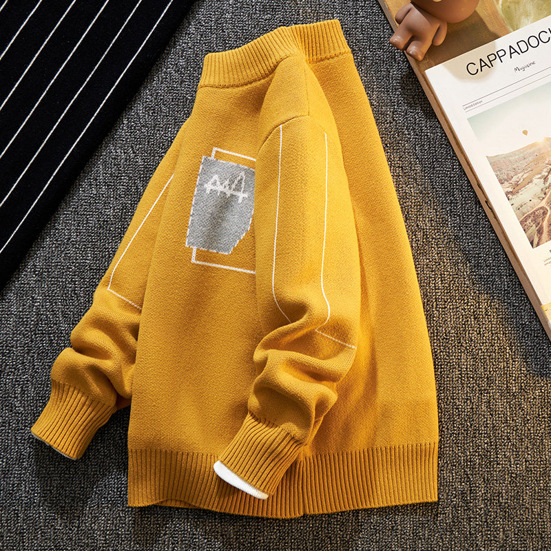 男童毛衣2025秋装纯棉长袖针织衫儿童休闲帅气上衣中大童加绒保暖,童装/婴儿装/亲子装,毛衣/针织衫,淘宝优惠券,粉丝福利购,淘宝优惠卷