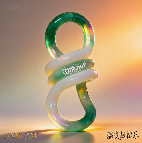 正版Unknot扭扭乐感温变色儿童解压户外玩具tango静音le百变捏捏
