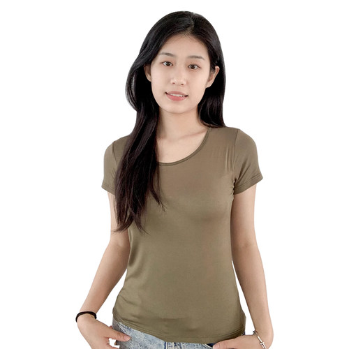 莫代尔罩杯短裤短袖套装女