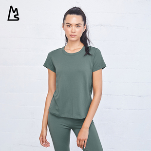 休闲运动上衣 纯棉舒适圆领套头经典 magnlens春夏季 女士T恤短袖