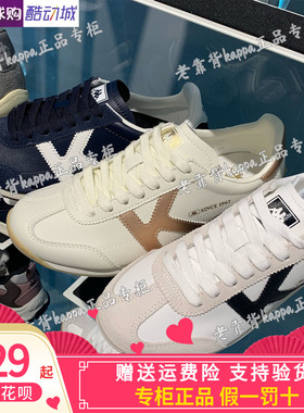 卡帕kappa男女款2025冬季新款运动休闲轻便跑步鞋K0F85/K0FZ5MM25