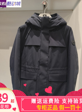 卡帕背靠背2025冬款女子运动休闲保暖鹅绒中长款羽绒服K0F82YY52