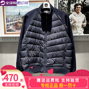 卡帕kappa男款2025冬季新款运动休闲轻薄羽绒服K0F72YY12A