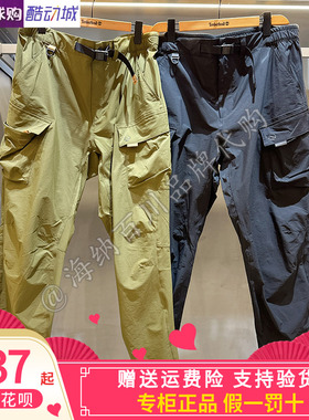 正品Timberland添柏岚2024男子秋款运动休闲时尚百搭工装裤A6VBT