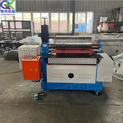 数控卷圆机 Metal coiling machine 扣骨式圆形金属片压圆环设备