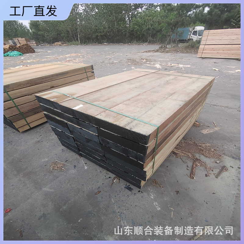 桥梁工程硬木方结构简单矿用硬木方厂家直供建筑工程木方