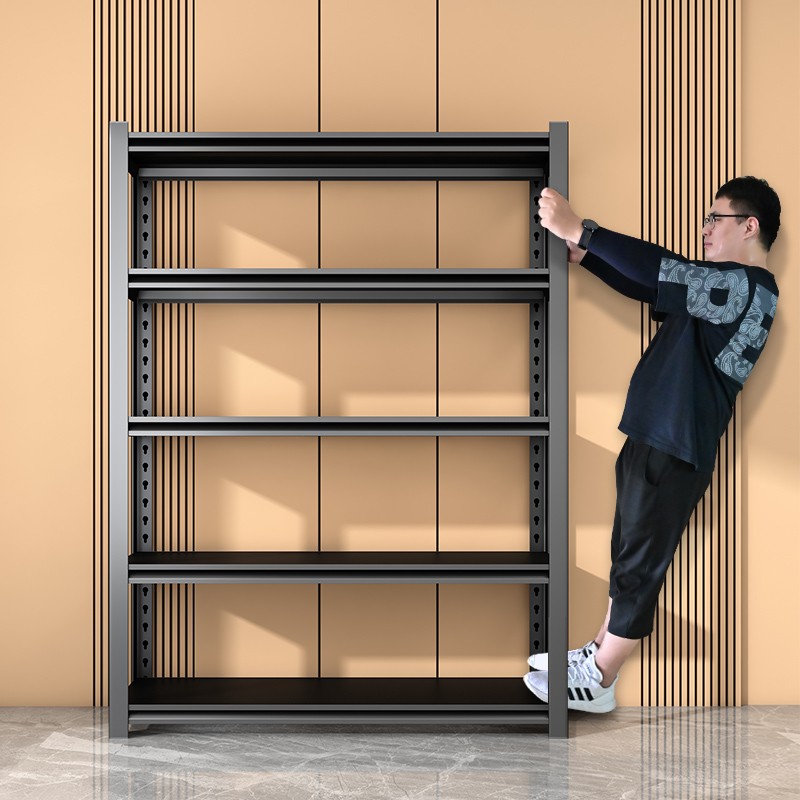 家用货架置物架多层落地仓库阳台储藏室杂物间商用超市钢制收纳层