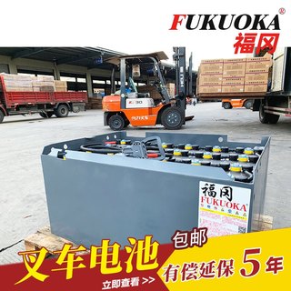 FUKUOKA电动叉车电池24伏48v80v电瓶组配合力林德杭叉中力蓄电池