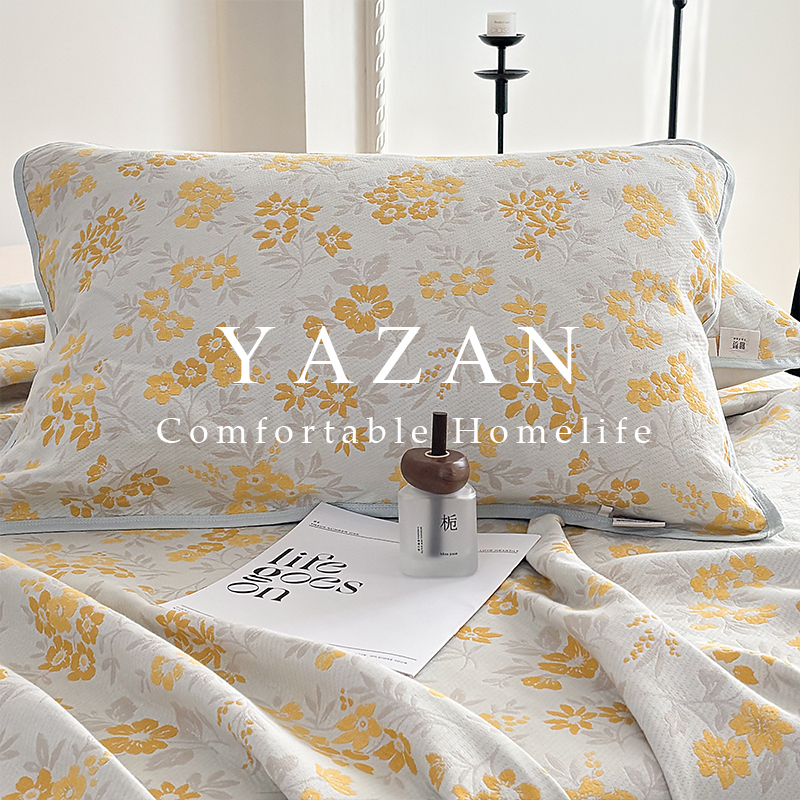 雅赞凉席六层纱软夏季空调房