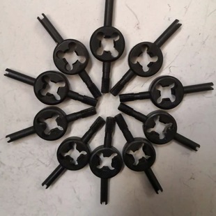 高质量气门芯钥匙气门芯配件气门芯钥匙扳手高档轮胎充气黑色高压