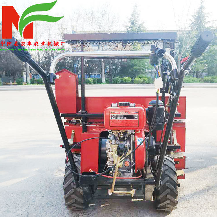 大量自走式多l功能中晒机 割小型麦小 手扶式水稻收割机