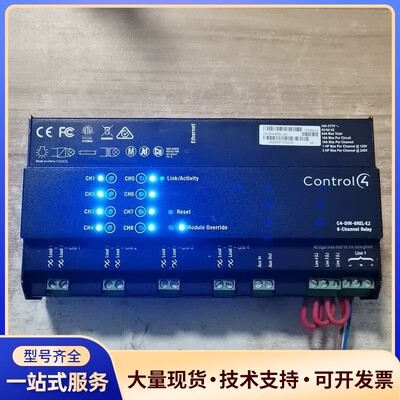 美国Control4，8路开关量模块 C4-DIN-8REL询价