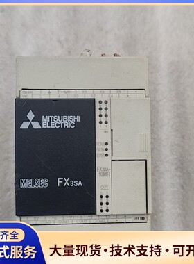 三菱FX3SA-10MR-CM，原装拆机