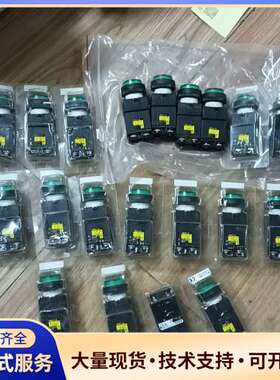 工程剩余,全新原装，未使用，富士带灯按钮，型号DR22E3L