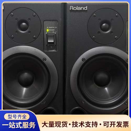 罗兰ROLAND DS-5监听箱 国行220V自带功放，成色