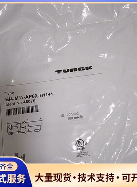 TURCK图尔克接近开关 BI4-M12-AP6X-H114