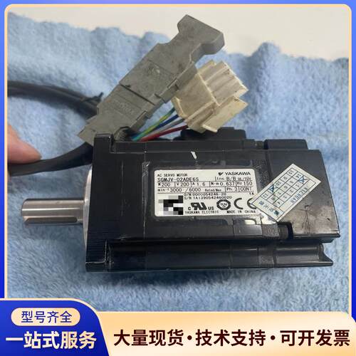 安川电机 SGMJV-02ADE6S 二手拆机 实物拍议价0