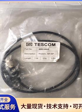 全新TESCOM射频线一条，实物图1米N对N头，售80元邮.