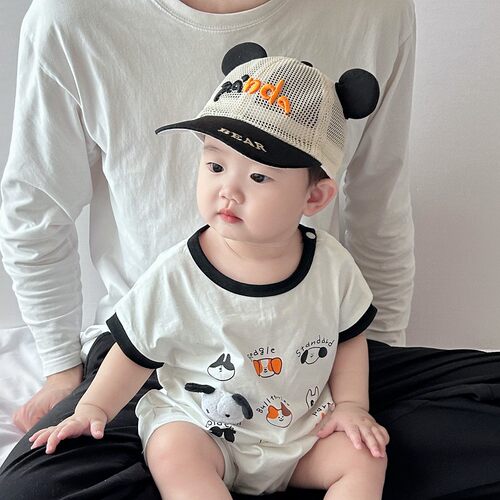 夏季全网防晒透气遮阳宝宝棒球帽