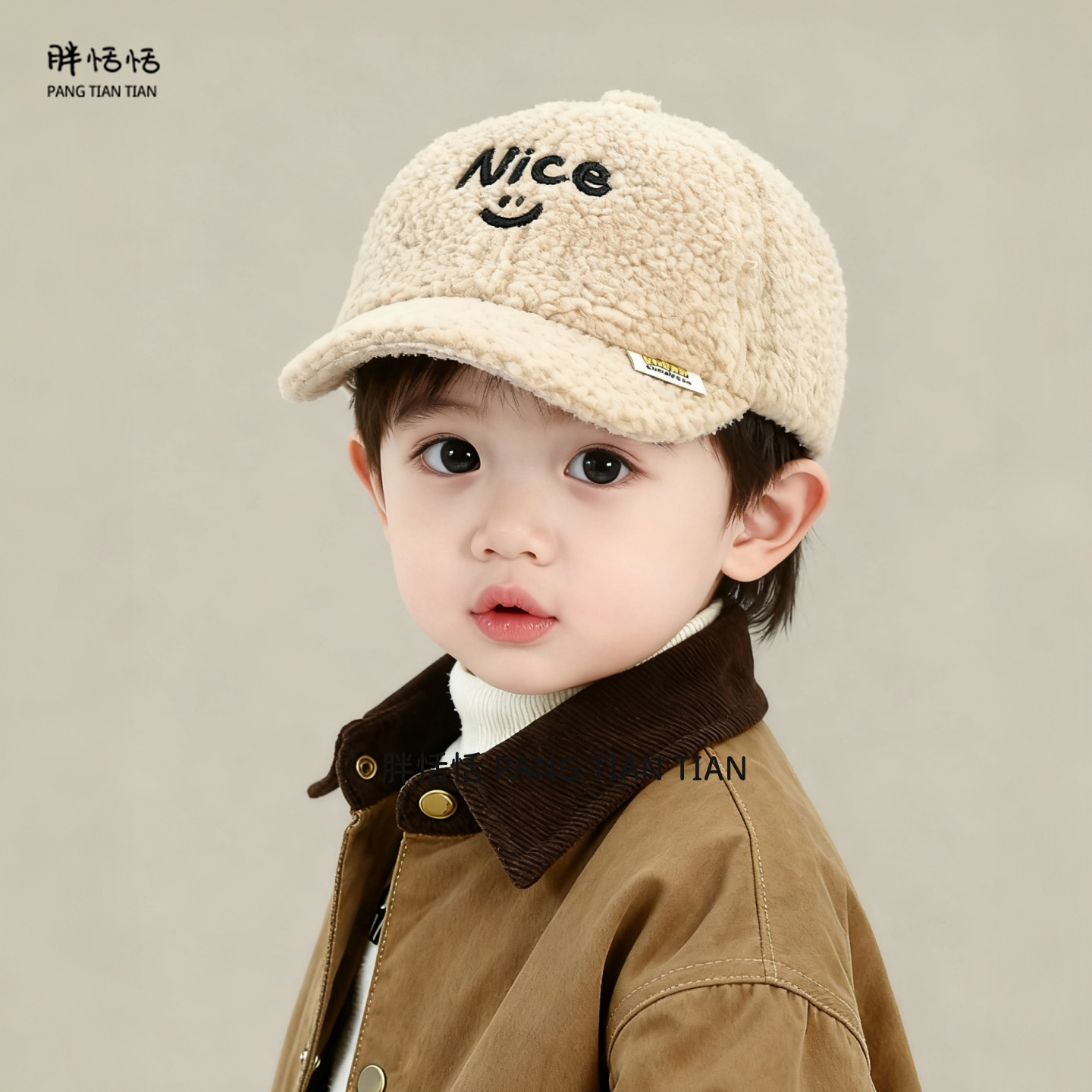 儿童帽子秋冬季韩版男童羊羔绒鸭舌帽保暖加厚宝宝外出防风棒球帽,童装/婴儿装/亲子装,帽子,淘宝优惠券,粉丝福利购,淘宝优惠卷