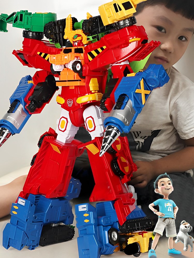 咖宝车神变形玩具男孩汽车机器人卡哈他伽金刚六合体超级创建巨人 玩具/童车/益智/积木/模型 儿童机器人/变形玩具 原图主图