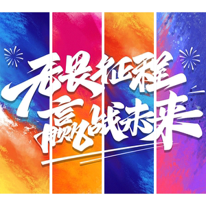 办公室励志氛围宣传布置吊旗挂布