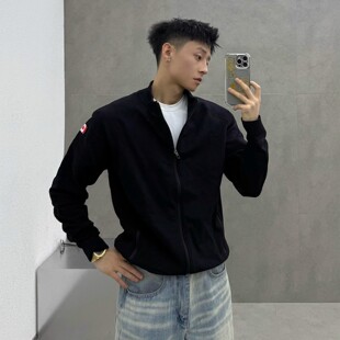 显壮健身长袖 修身 夹克 加拿大限定无缝提花外套男秋冬爆款 lulu同款