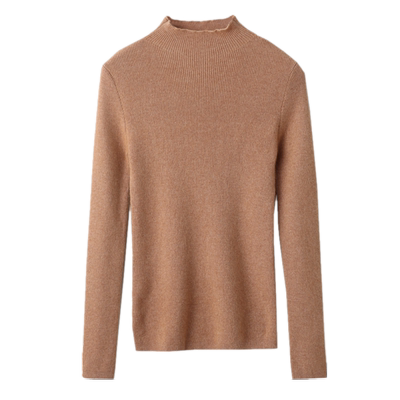 不起球修身显瘦新款毛衣女秋冬