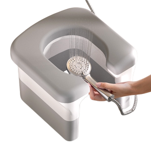 浴室专用洗澡凳子孕妇老年人洗屁股小椅子成人防滑防摔蹲厕坐便器