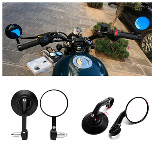 适用春风150/250NK车把后视镜400NK 650NK 800NK手把镜端子反光镜