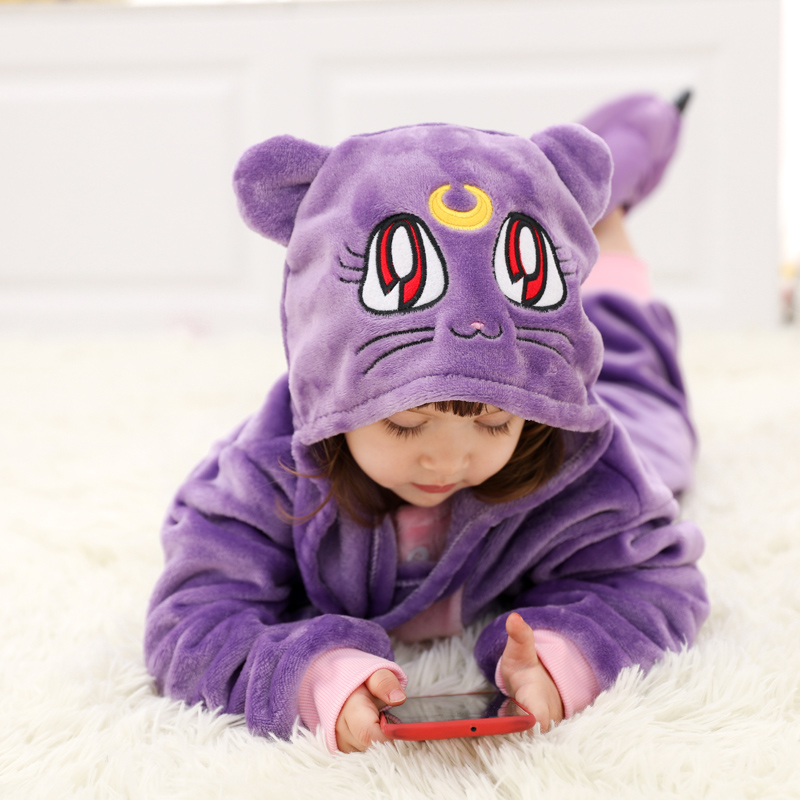 儿童小花猫演出服幼儿亲子装睡衣