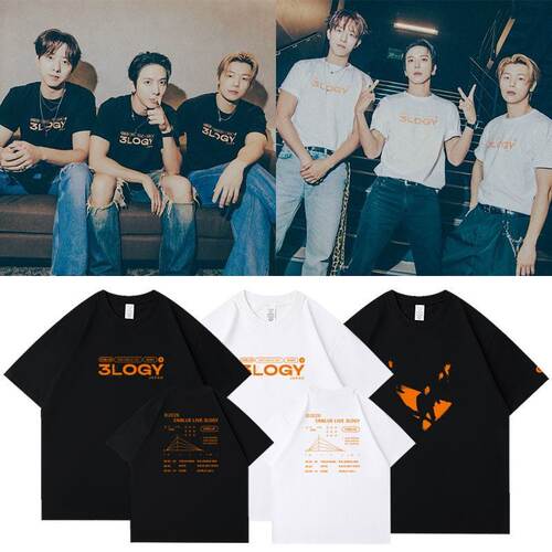 2026CNBLUE世巡演唱会3LOGY日本场周边郑容和同款短袖T恤宽松纯棉