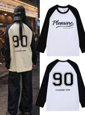 JOLIN蔡依林PLEASURE演唱会周边同款插肩长袖T恤应援男女打底衣服