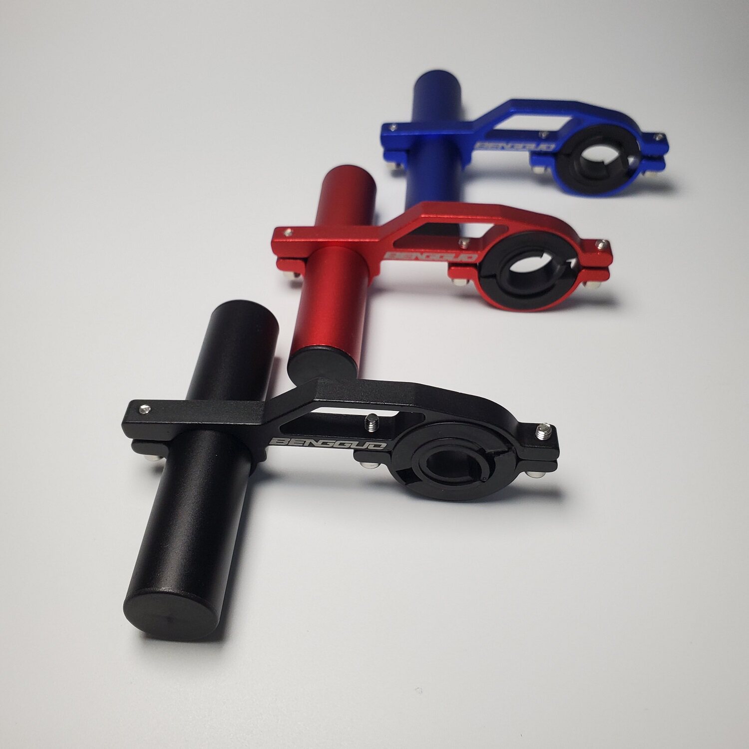 自行车延伸架10cm山地车灯架延伸架铝合金扩展固定架骑行装备