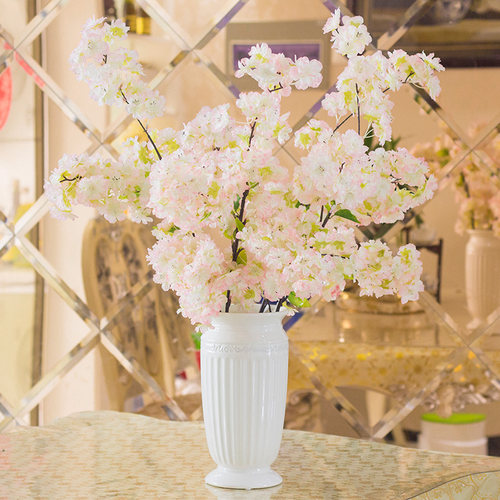 仿真枝婚庆许愿树假桃花室内客厅装饰花大型道具树藤假花