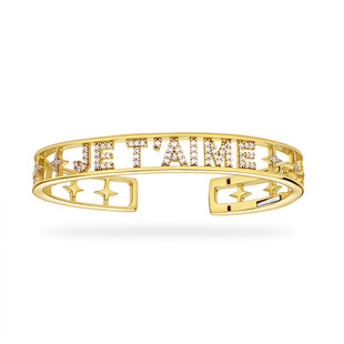 APM Monaco字母手链2025新款女款高级感配饰轻奢小众精致百搭手镯