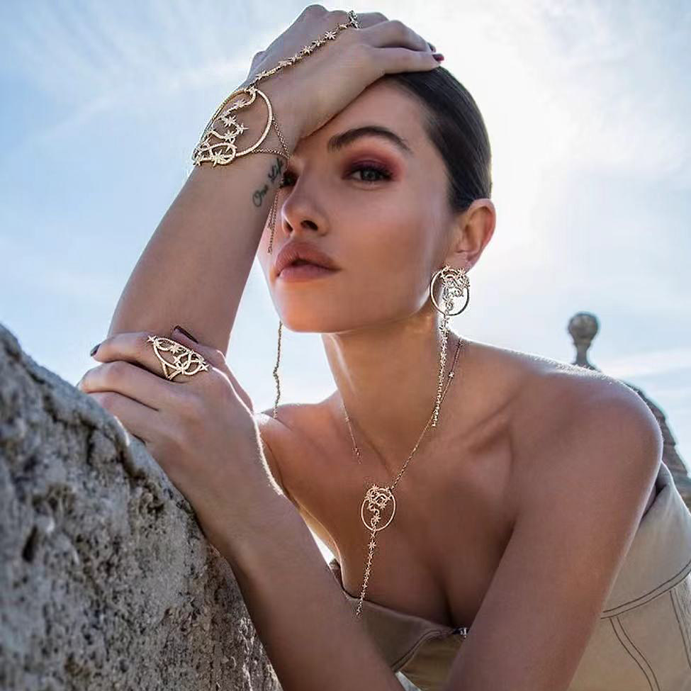 apm流星戒指女款轻奢精致小众设计感高级时尚百搭气质食指戒