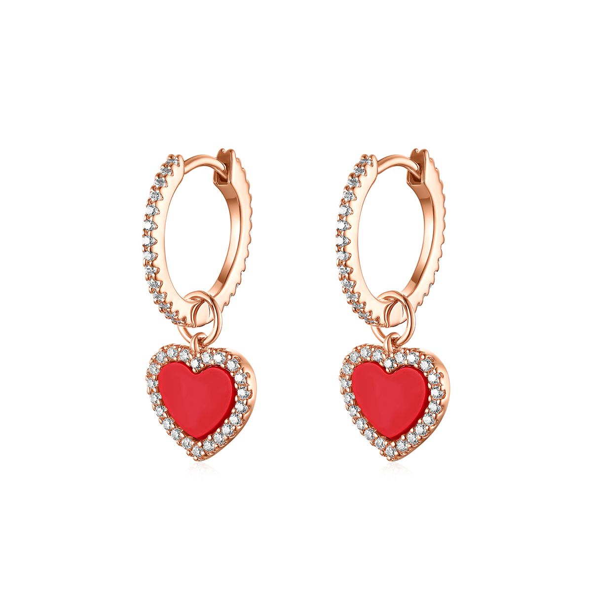 纯银耳钉apmMONACO女