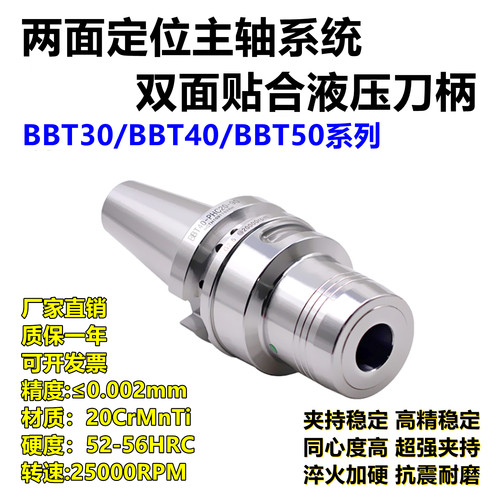BBT30-PHC双面拘束贴合液压刀柄