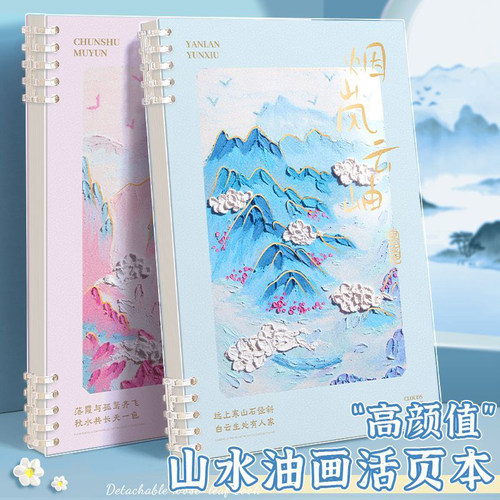 A5不硌手活页本高颜值笔记本本子