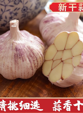 干大蒜10斤农家大蒜头干蒜杞县大蒜5斤紫皮蒜种子3斤1斤蔬菜包邮