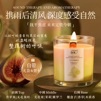 Sound therapy aromatherapy candles for indoor use, long-lasting high-end diffuser, calming and sleep-aiding. Soy wax, a niche souvenir gift thumbnail 2