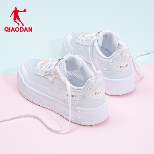 乔丹小白鞋女低帮网面板鞋